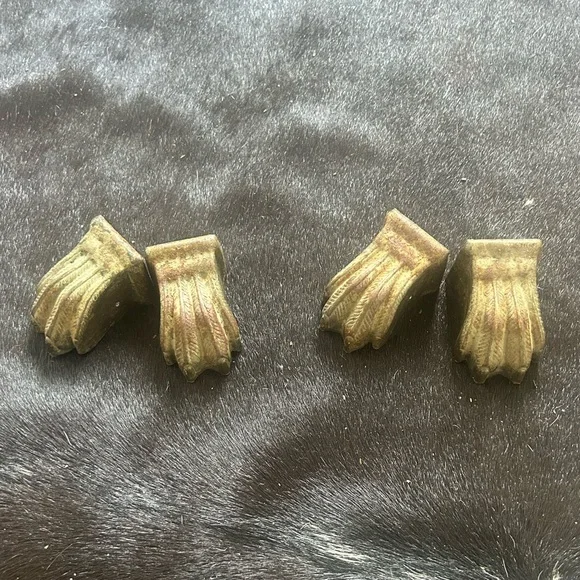 Other | 4 Antique Brass Leg Feet For Furniture From The 189s Vintagefurniture | Poshmark Other | 4 Antique Brass Leg Feet For Furniture From The 189s Vintagefurniture | Poshmark